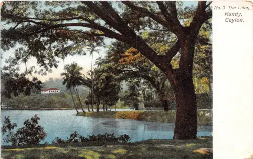 B38251 Der See Kandy Ceylon sri lanka