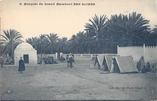 BF9225 marabout ben slimen moschee du grand morocco Marokko