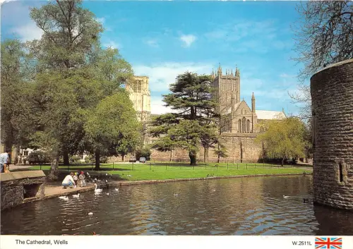 B87655 the cathedral wells uk