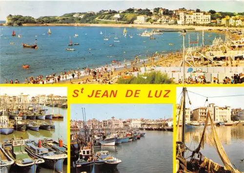 BR8731 St Jean de Luz Schiffsbateaux Frankreich