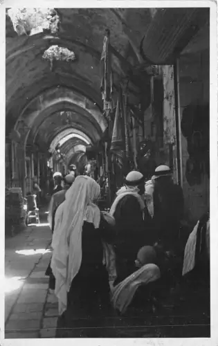 Lot244 Israel Sarazenischer Torbogen in der Altstadt Jerusalem Echtfoto