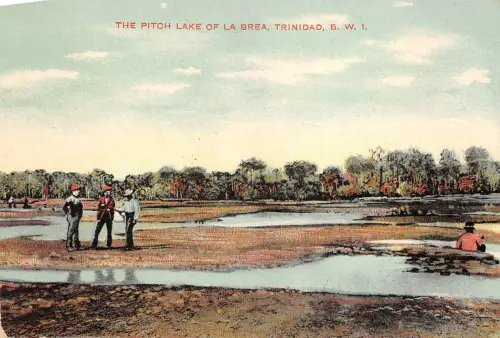 Lot244 the pitch lake of la brea trinidad caribbean bwi