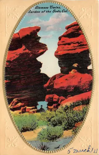 br105566 siamesische Zwillinge Gärten der Götter colorado