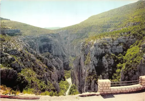 BR13092 Le Verdon vu de la nouvelle route de la palud a la maline france