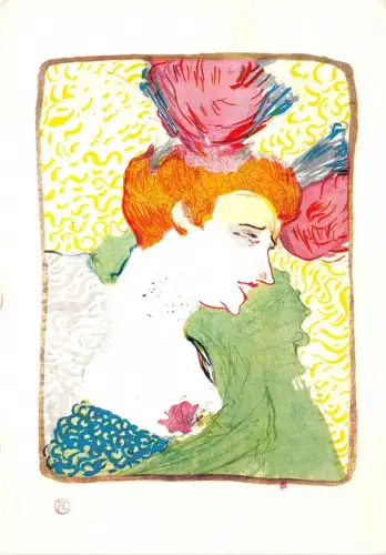 B53852 H de Toulouse Lautrec Marcelle Lender Lithographie femmes Frauen