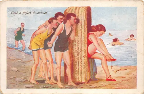 B75145 casak a ferfiak kivancsiak comics