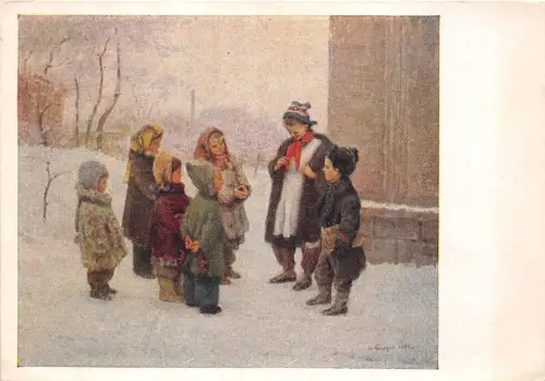 B54626 S A Grigorvev Enfants Kindermalerei