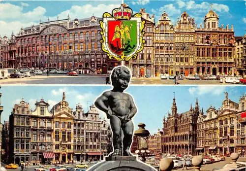 BR12910 Bruxewelles Multi Views Belgien