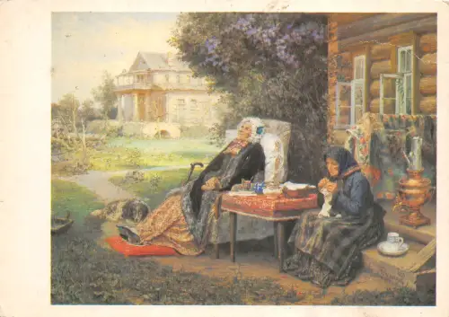 BR12490 Russland Russland Gemälde Postkarte Kunst