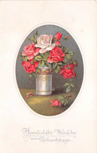 BG14945 Geburtstag Blume Rose Germany