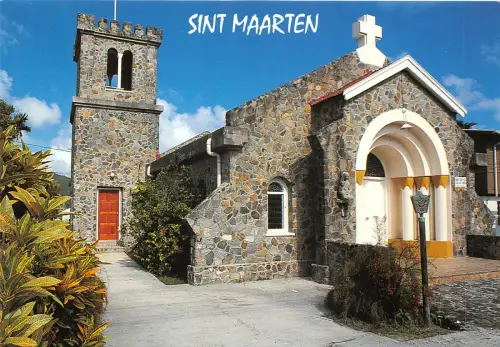 us7998 mary star on the sea katholische Kirche sint maarten Karibik Meer