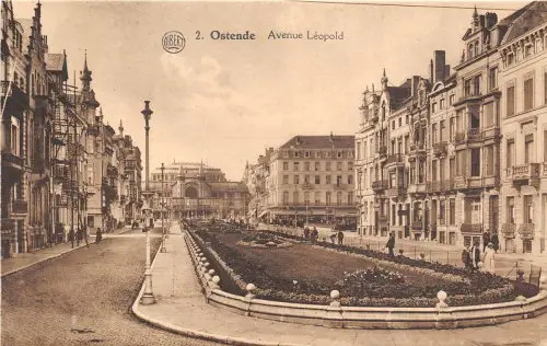 BR32364 Ostende Avenue Leopold belgien