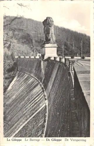 BR55999 barage de La Gileppe belgien