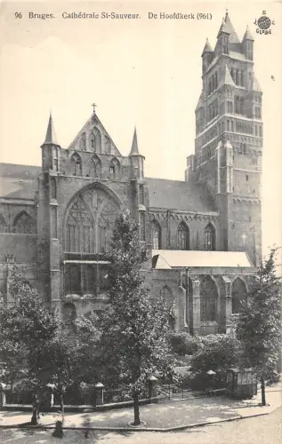 BR55549 Kathedrale st suaveur Brügge Belgien