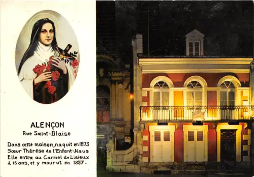 BR1674 Frankreich Alencon La maison de Ste Therese