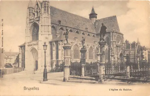 BR32098 Bruxelles L-eglise du Sablon belgium