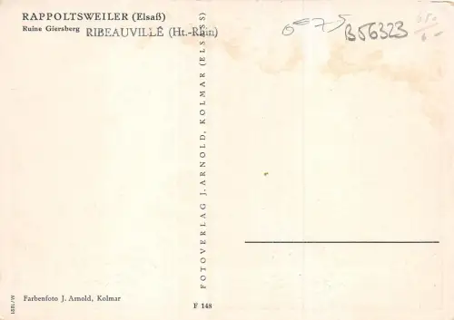 B56323 Rappoltsweiler Ruine Giersberg Frankreich