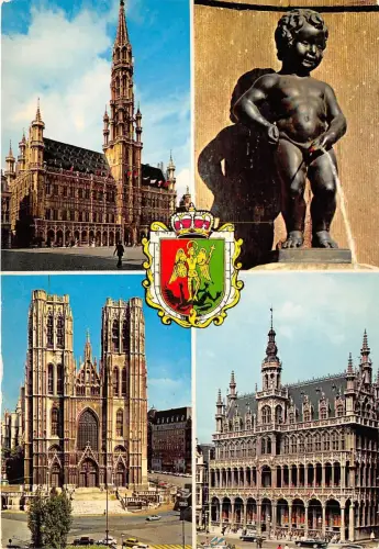 BR2467 Belgien Bruxelles Multiviews