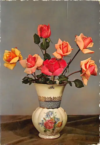 B52048 Fleurs Blumen Rosen