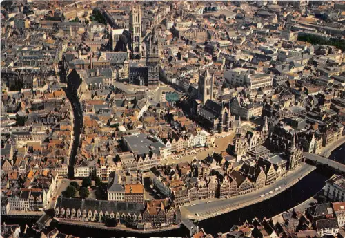 B69680 Belgien Gent Panorama