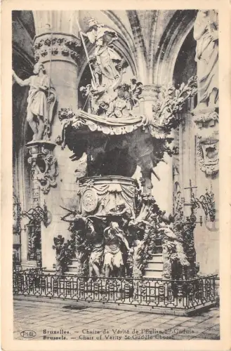 BR32151 Bruxelles L Eglise St. Gudule belgien