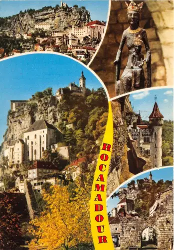 BR641 France Rocamadour multi vues