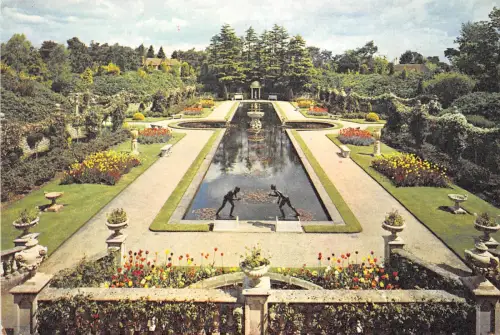 B87342 compton acres bournemouth the italian gardens uk