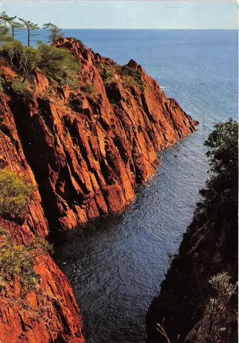 BR21695 St. Raphael der rote Felsen Frankreich