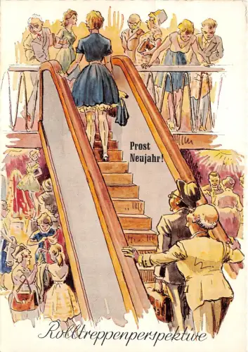 BG20735 Neujahr Mann und Frau Deutschland