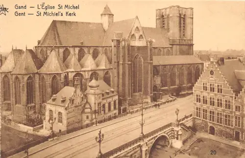B74838 l eglise st michel gand gent belgium