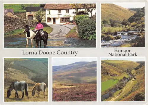 BT18316 lorna doone country exmoor national ark uk