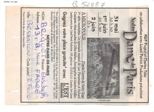 B52087 Fleurs Flowers