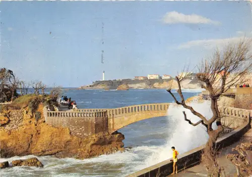 BR8876 La Passerelle du Basta Biarritz Frankreich