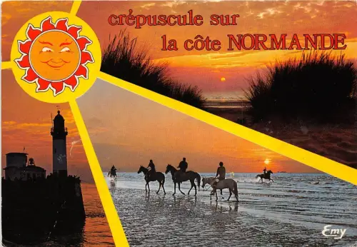 B52979 La Cote Normande Pferde chevaux multiviews frankreich