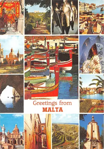 B54072 Sunshine Island Malta Schiffsbateaux