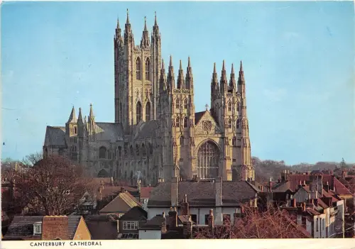 B87127 canterbury cathedral uk