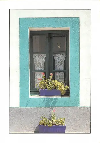 B53720 Bretagne typisches Haus Frankreich