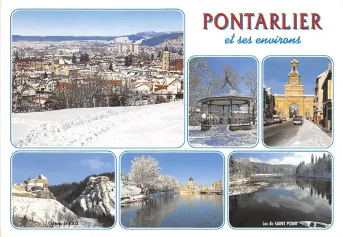 B49795 Pontarlier Multi Vues Frankreich