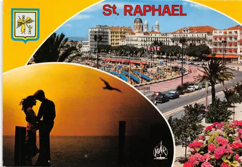 B83061 souvenir de saint raphael var france