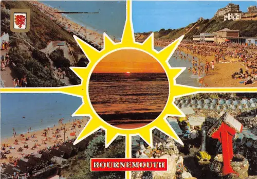 B86864 greetings from bournemouth uk