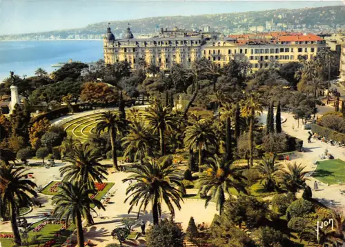 BR15491 Les jardins albert Glas Nice france
