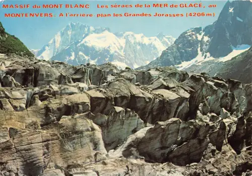 BR14390 Chamonix Mont Blanc la mer de glace Frankreich