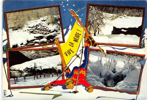 BR4821 Image s de Chez Nous en Hiver vive la niege Sky france