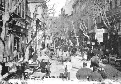 BR10806 Le Cours Lafayette Toulon Frankreich