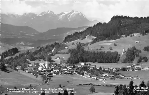 BG7577 alpenkurort oberstaufen i bayer allgau dreilanderbli germany CPSM 14x9cm