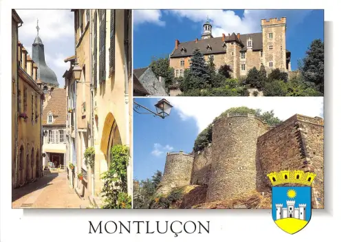 B50255 Montlucon Multi Vues Frankreich