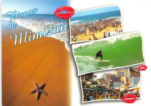 B50295 Mimizan Surf Frankreich