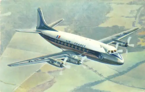B57391 Flugzeuge Avions Air France Vickers Viscount