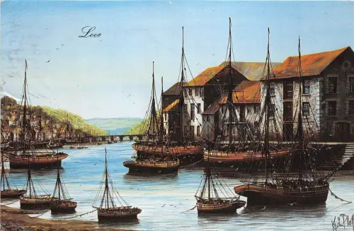 B88743 Looe Ship Bateaux UK