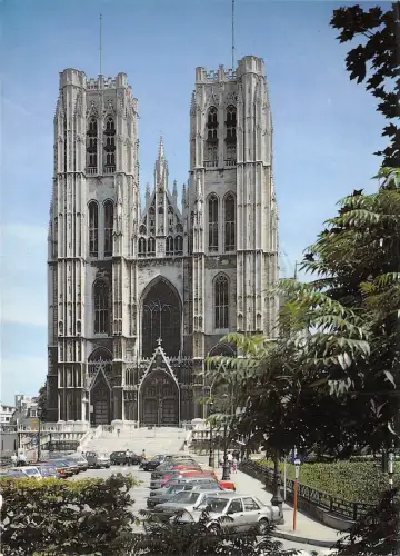 BR2498 Belgien Bruxelles St Michael und Gudules Kirche